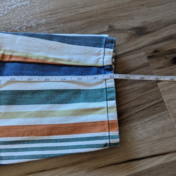 BDG Colorful Striped Straight Cropped Pants, 29x30 - Picture 6 of 8